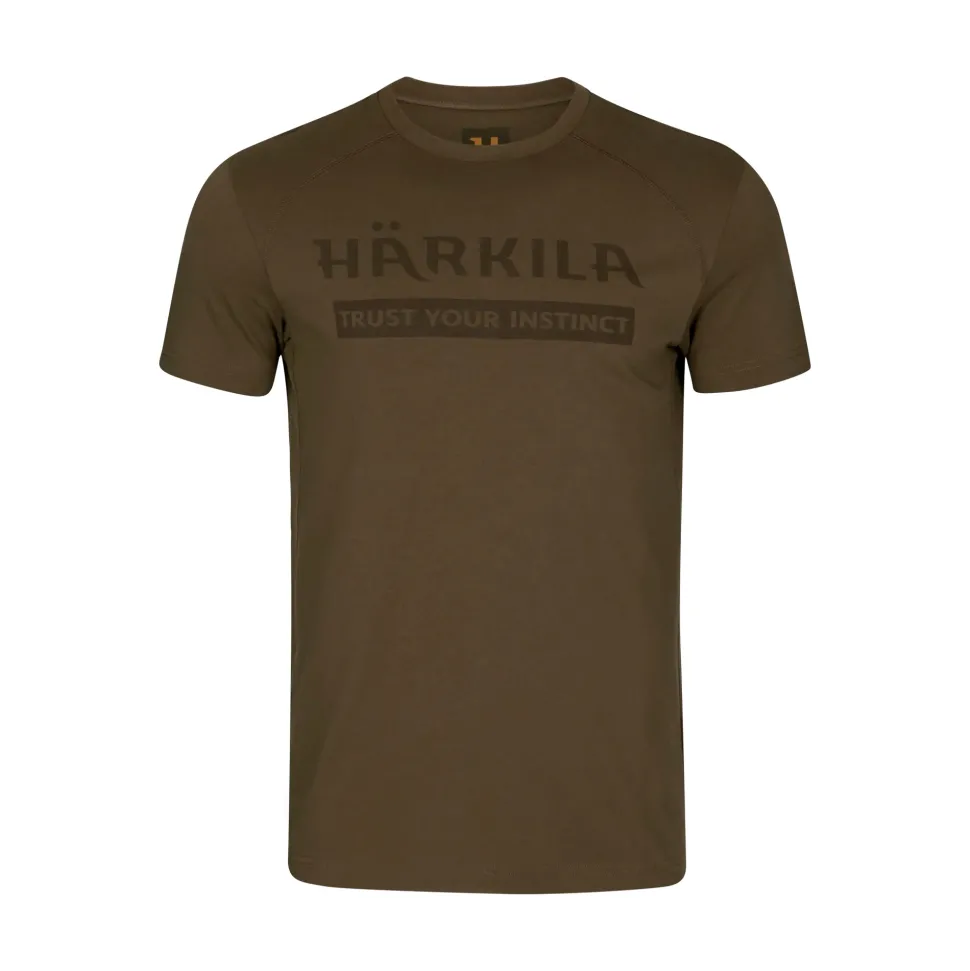 Härkila - Logo S/S T-shirt // Willow Green