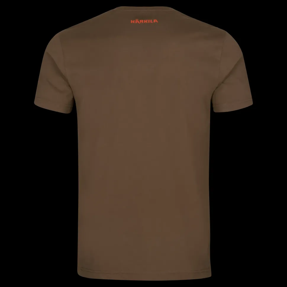 Härkila - Nature S/S T-Shirt // Slate black