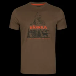 Härkila - Nature S/S T-Shirt // Slate black