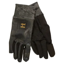 Härkila - Noctyx Camo Fleece Handsker m. Foldback Finger