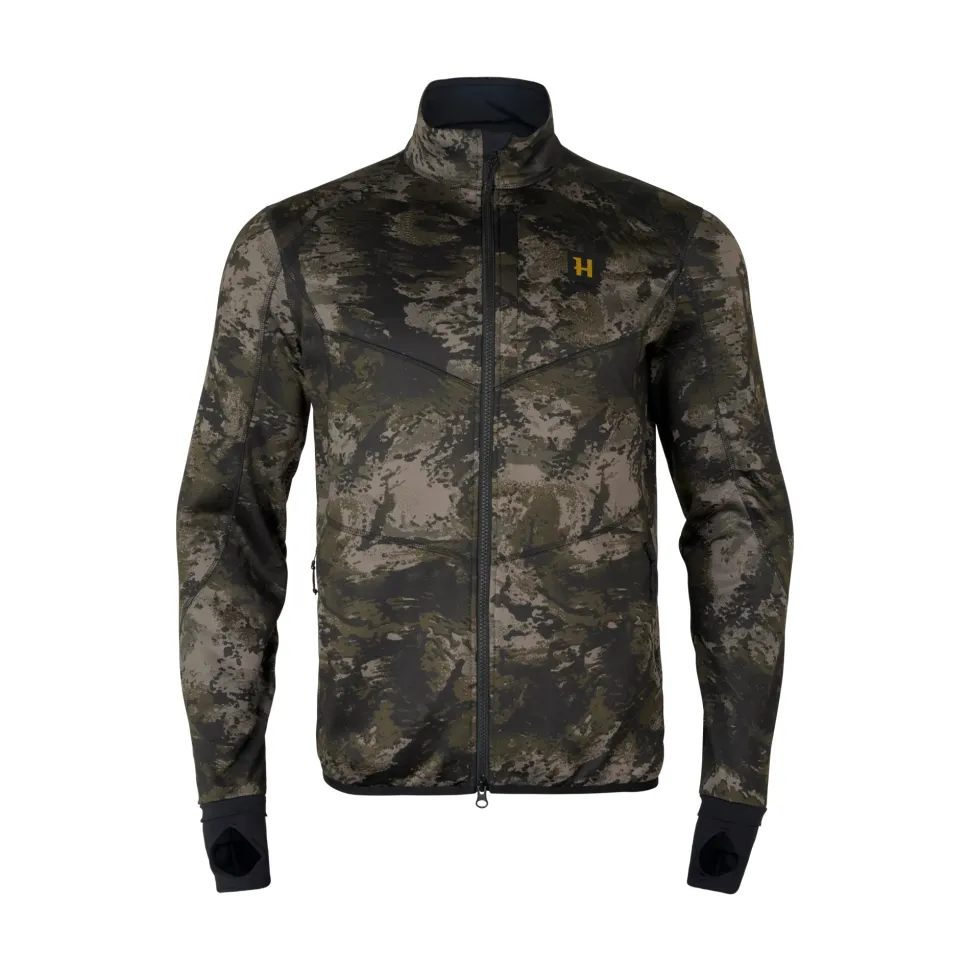 Härkila - NOCTYX Camo Full Zip Fleece //AXIS MSP Black