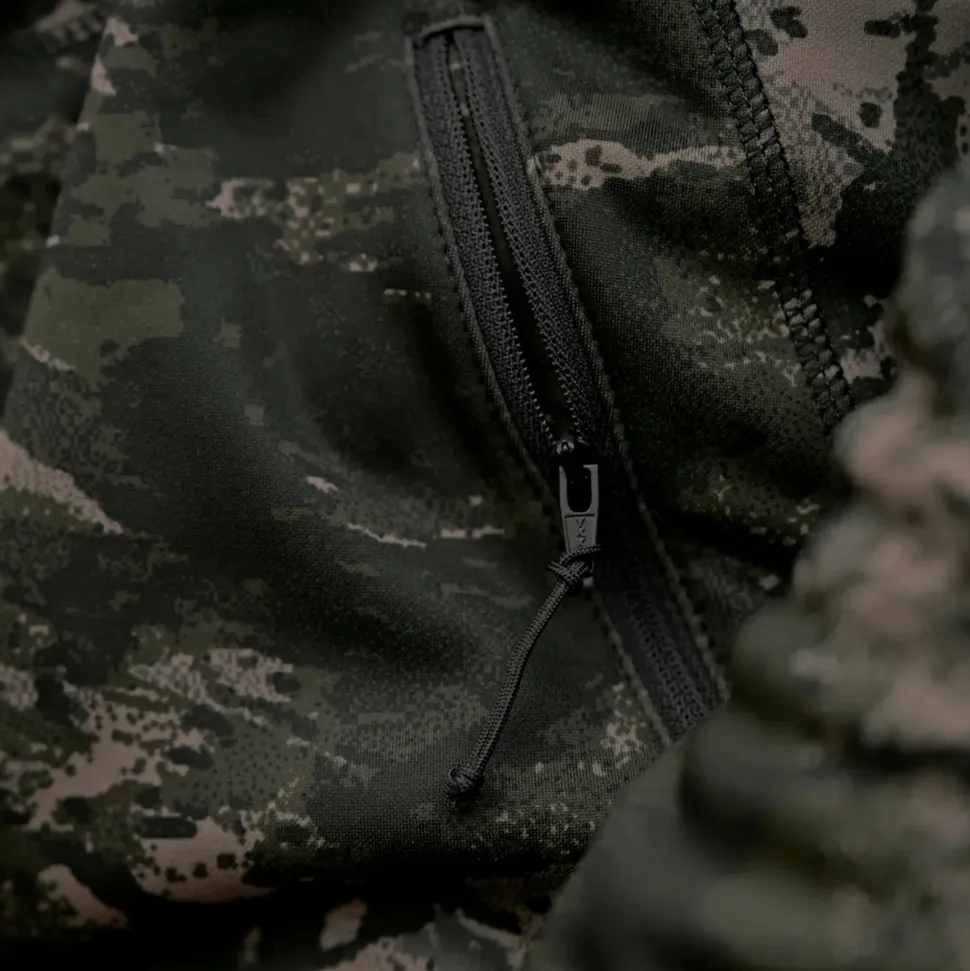 Härkila - NOCTYX Camo Full Zip Fleece //AXIS MSP Black