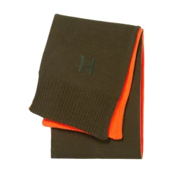 Härkila - Reversible Halstørklæde // Willow Green / Orange