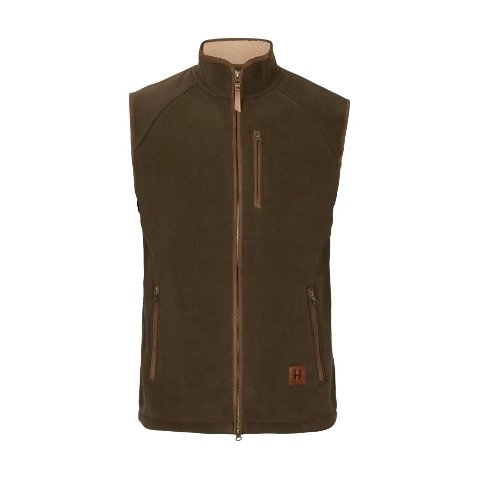 Härkila - Sandhem Sherpa Fleecevest // Willow Green