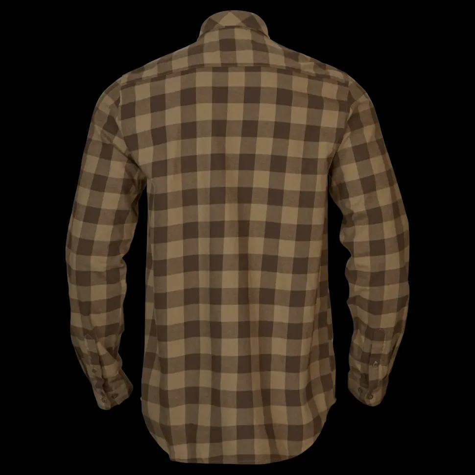 Härkila - Skandinavisk L/S-Skjorte // Antique Bronze Check