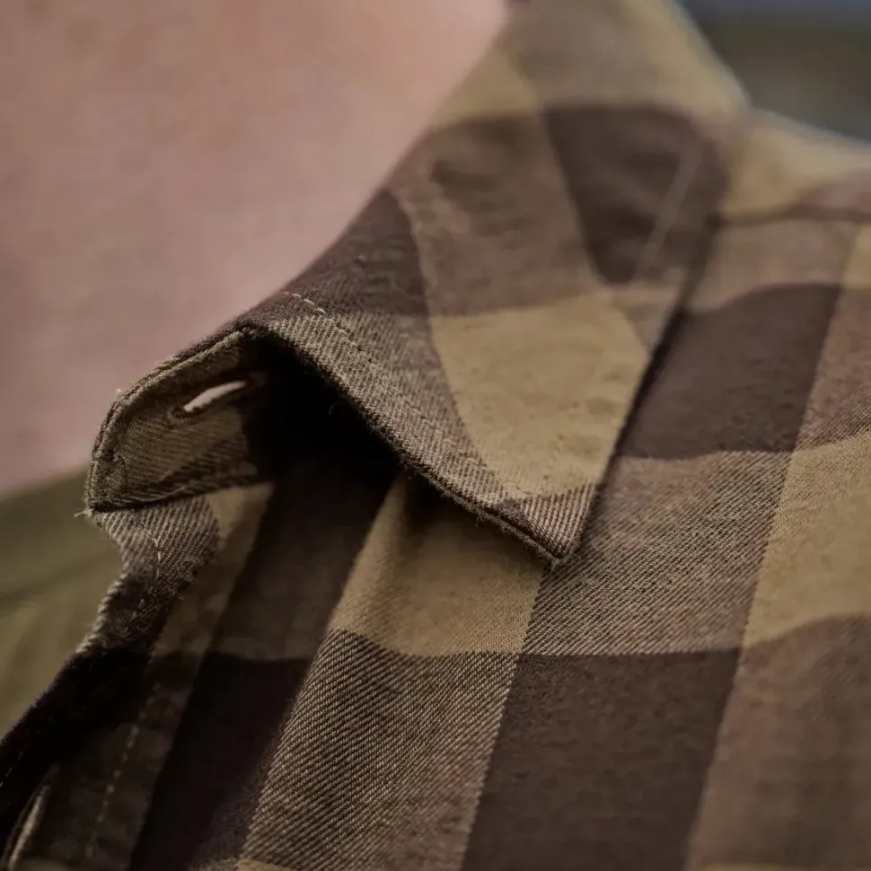 Härkila - Skandinavisk L/S-Skjorte // Antique Bronze Check