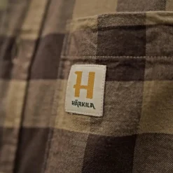 Härkila - Skandinavisk L/S-Skjorte // Antique Bronze Check