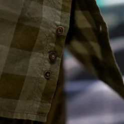 Härkila - Skandinavisk L/S-Skjorte // Dark Olive Check