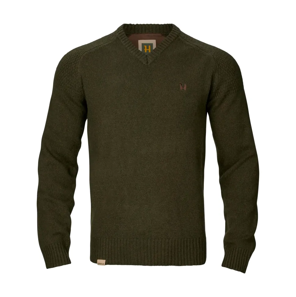 Härkila - Vincent Merino V-Neck Pullover // Rosin