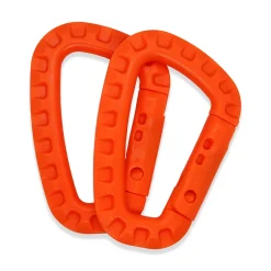 K-Force - ABS Karabiner (2 stk) - Orange
