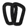 K-Force - ABS Karabiner (2 stk) - Sort