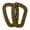 K-Force - ABS Karabiner (2 stk) - Coyote