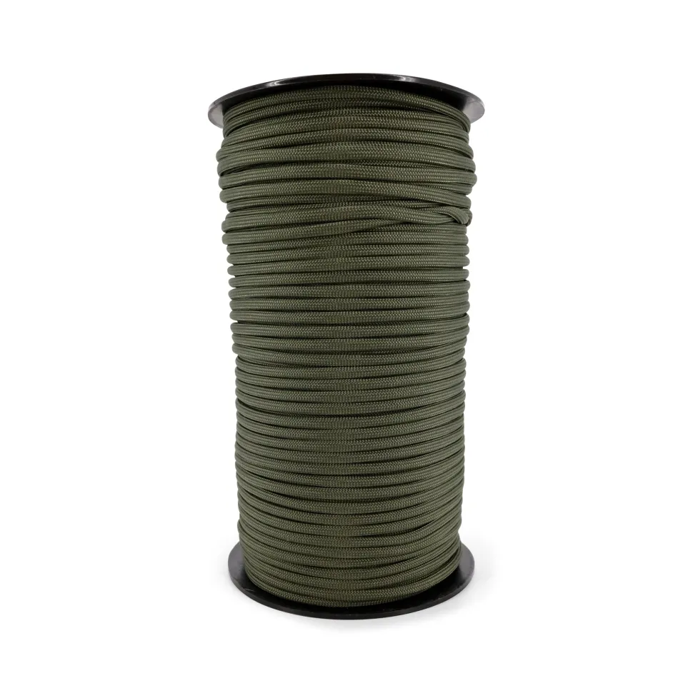 K-Force - 7-core Paracord (100 meter) // Olivengrøn