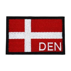 K-Force - Denmark Flag Patch // Fuldfarve