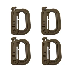 K-Force - Grimloc Karabiner 4-pak // Coyote