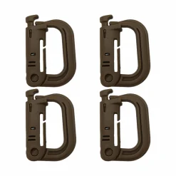 K-Force - Grimloc Karabiner 4-pak // Khaki