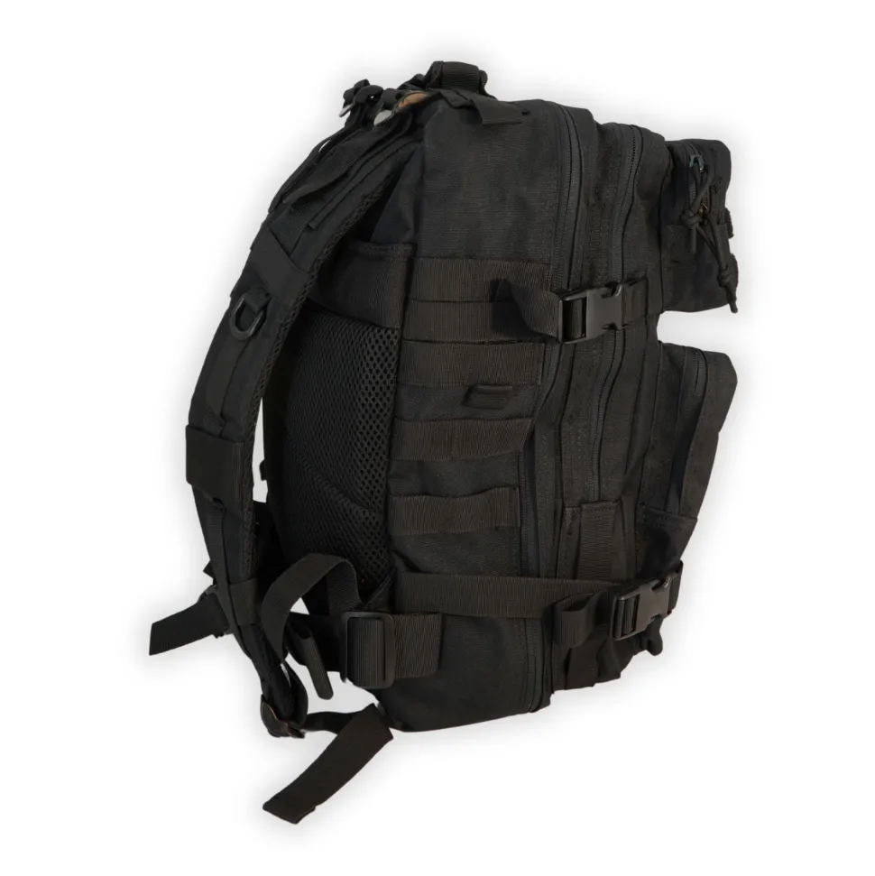 K-Force - Tactical Assault Rygsæk Small 25L // Sort