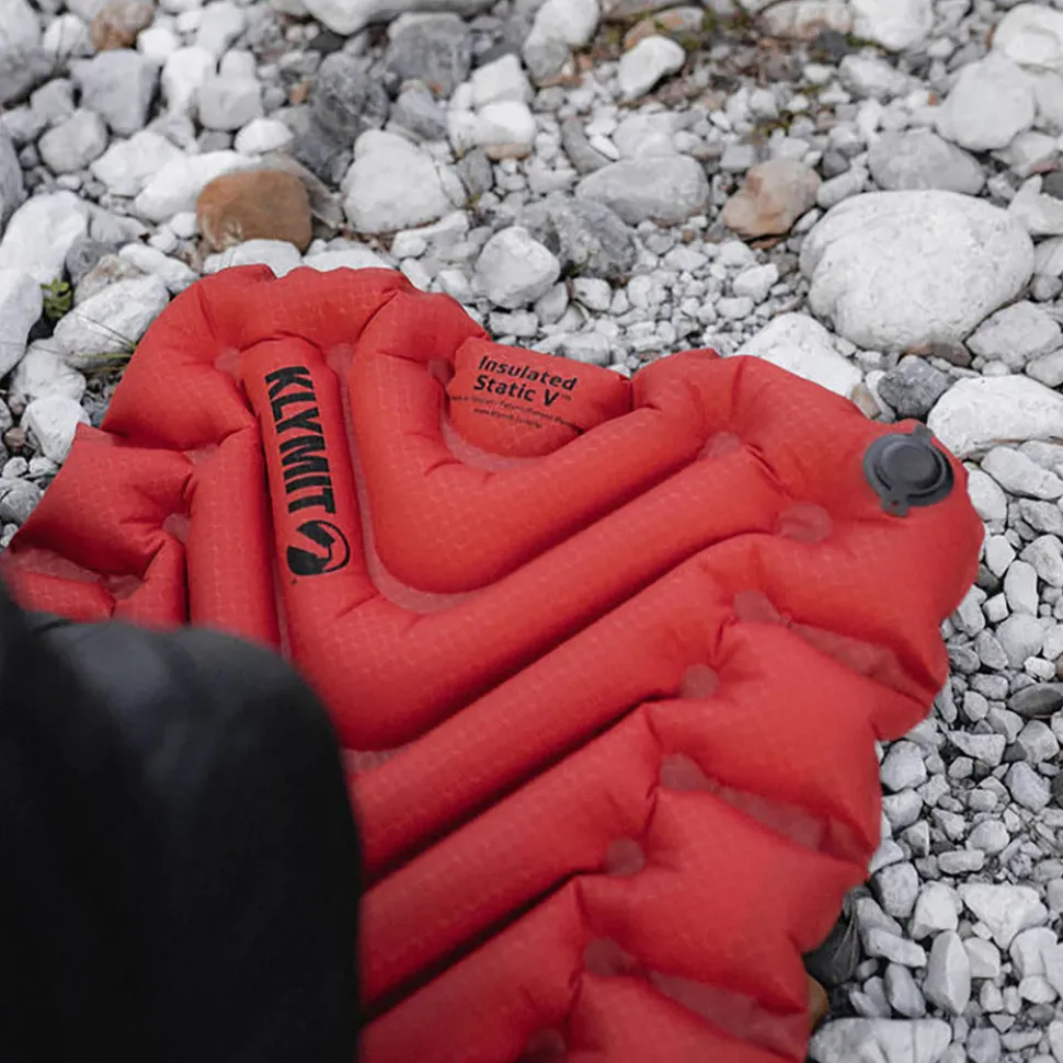 Klymit - Insulated Static V Liggeunderlag // Rød