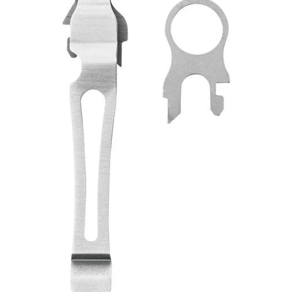 Leatherman - Quick-Release Lanyard Ring & Removable Pocket Clip // Stål