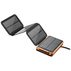 Lippa - 20.000 mAh Powerbank med foldbart solcellepanel