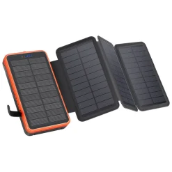 Lippa - 20.000 mAh Powerbank med foldbart solcellepanel