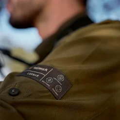 Logmar letvægts L/S-skjorte // Dark Olive / Willow Green