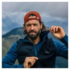 Lundhags - Padje Merino Block Herre Trøje // Sort