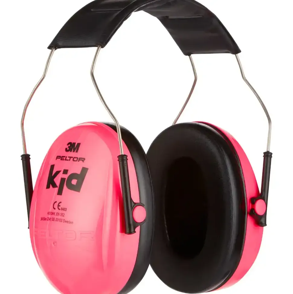 3M Peltor - Kid Høreværn 87-98 dB // Neonrosa