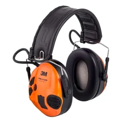 3M Peltor - SportTac Høreværn 26dB // Grøn/Orange Kopper