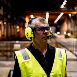 3M Peltor - WS ProTac XPI Bluetooth Headset // Hi-Vis Neongul
