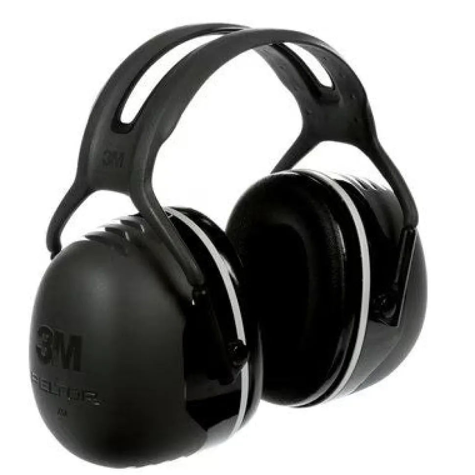 3M Peltor - X5A Høreværn m. Hovedbøjle 37 dB // Sort
