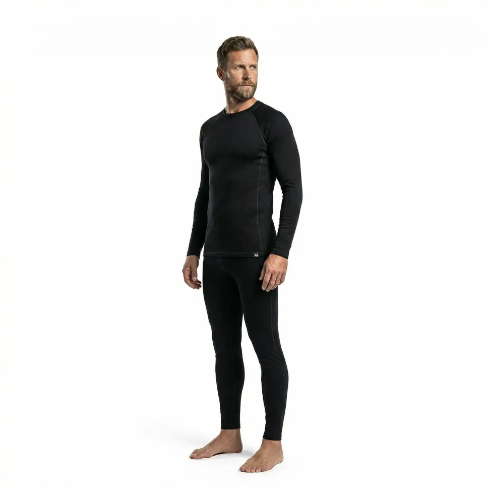 Marselis - CW Baselayer 220g Merino Undertrøje // Sort