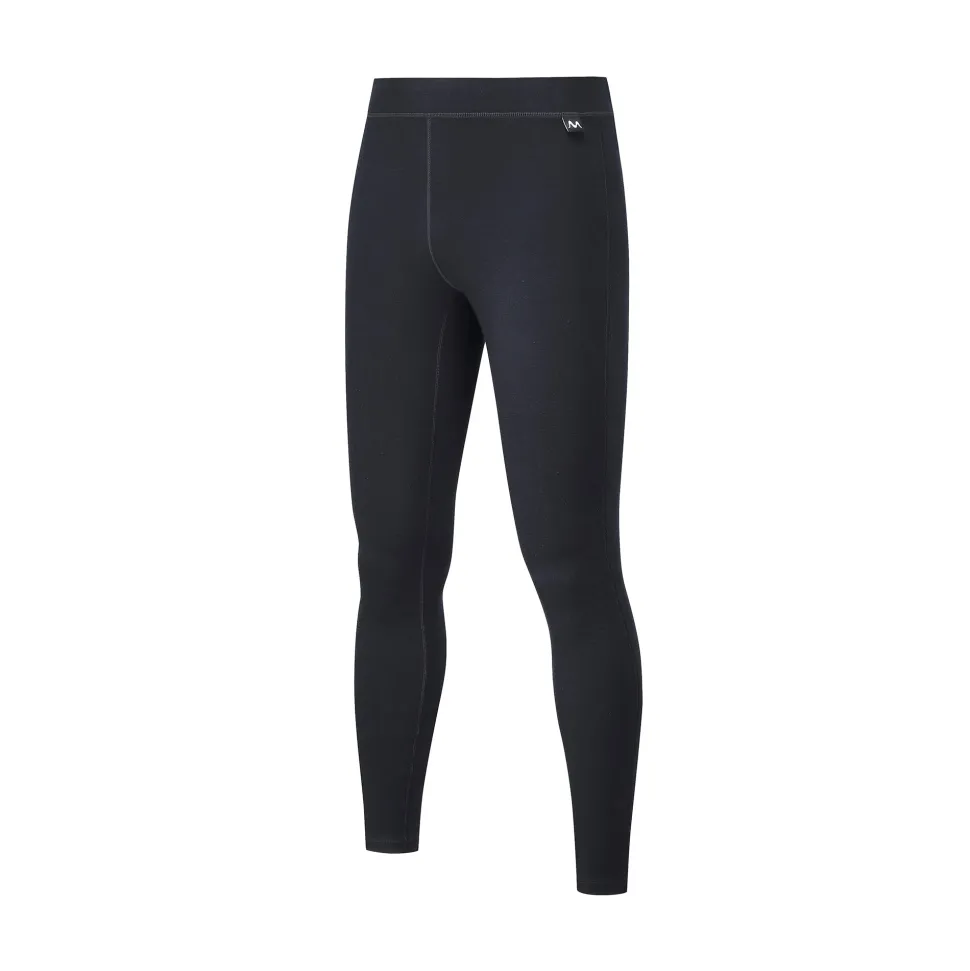 Marselis - CW Baselayer 220g Merino Lange Underbukser // Sort