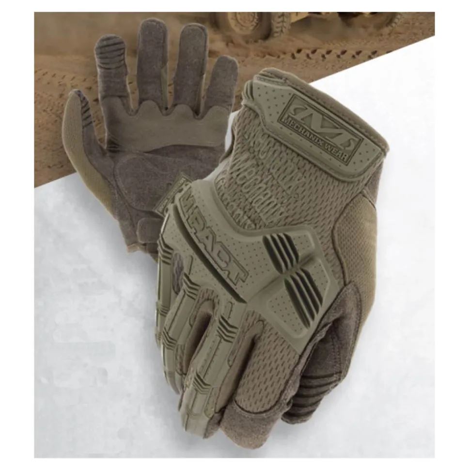 Mechanix Wear - The Original M-Pact Arbejdshandsker // Olivengrøn