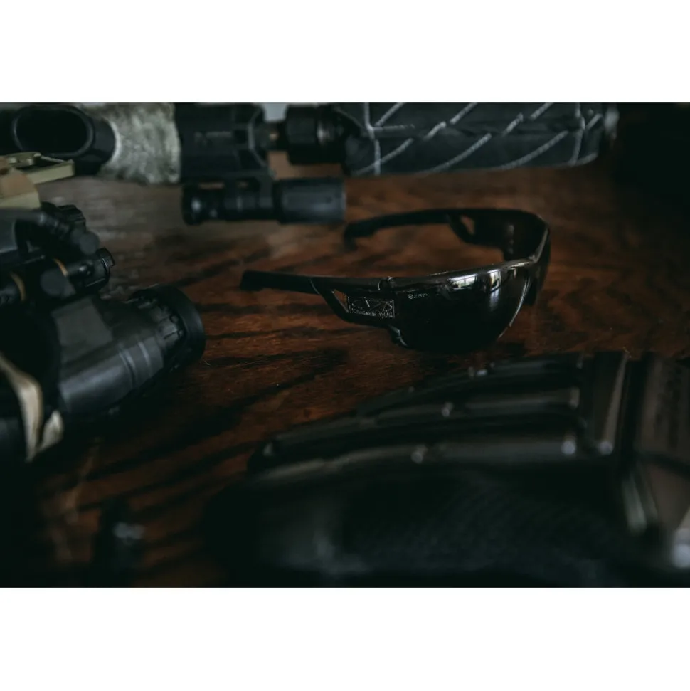Mechanix Wear - Type N Smoke Briller (Mørkt Glas)