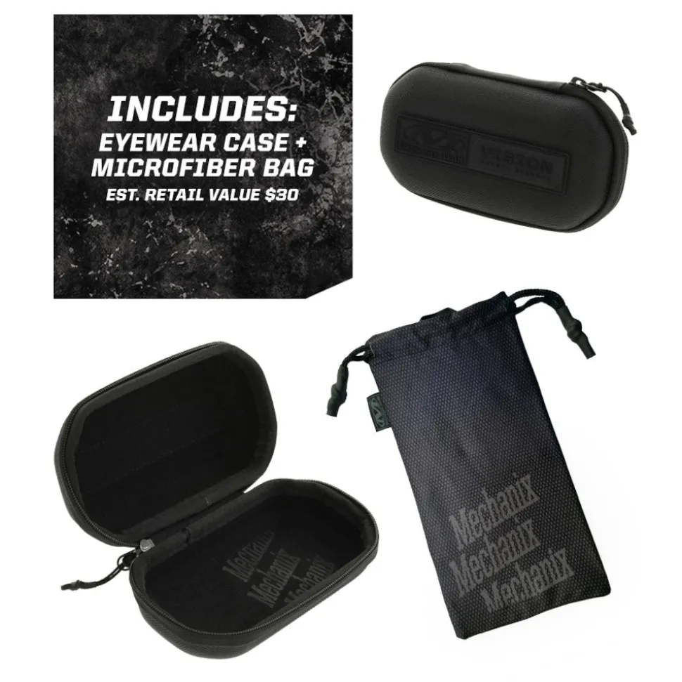 Mechanix Wear - Type X Smoke Briller (Mørkt Glas)