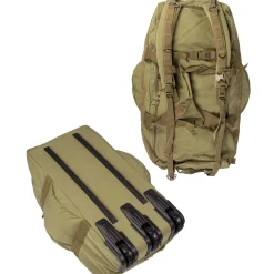 Mil-Tec - Combat Duffle Taske Med Hjul // Coyote