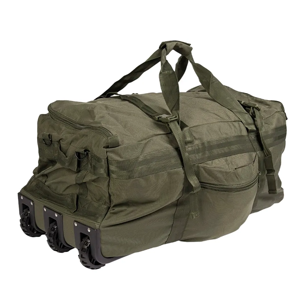 Mil-Tec - Combat Duffle Taske Med Hjul // OD