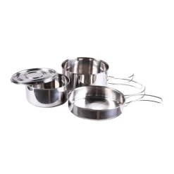 Mil-Tec - Cook Set Rustfrit 4 Dele