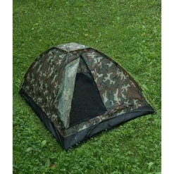 Mil-Tec - Iglu Super 2-Personers telt // Woodland Camouflage