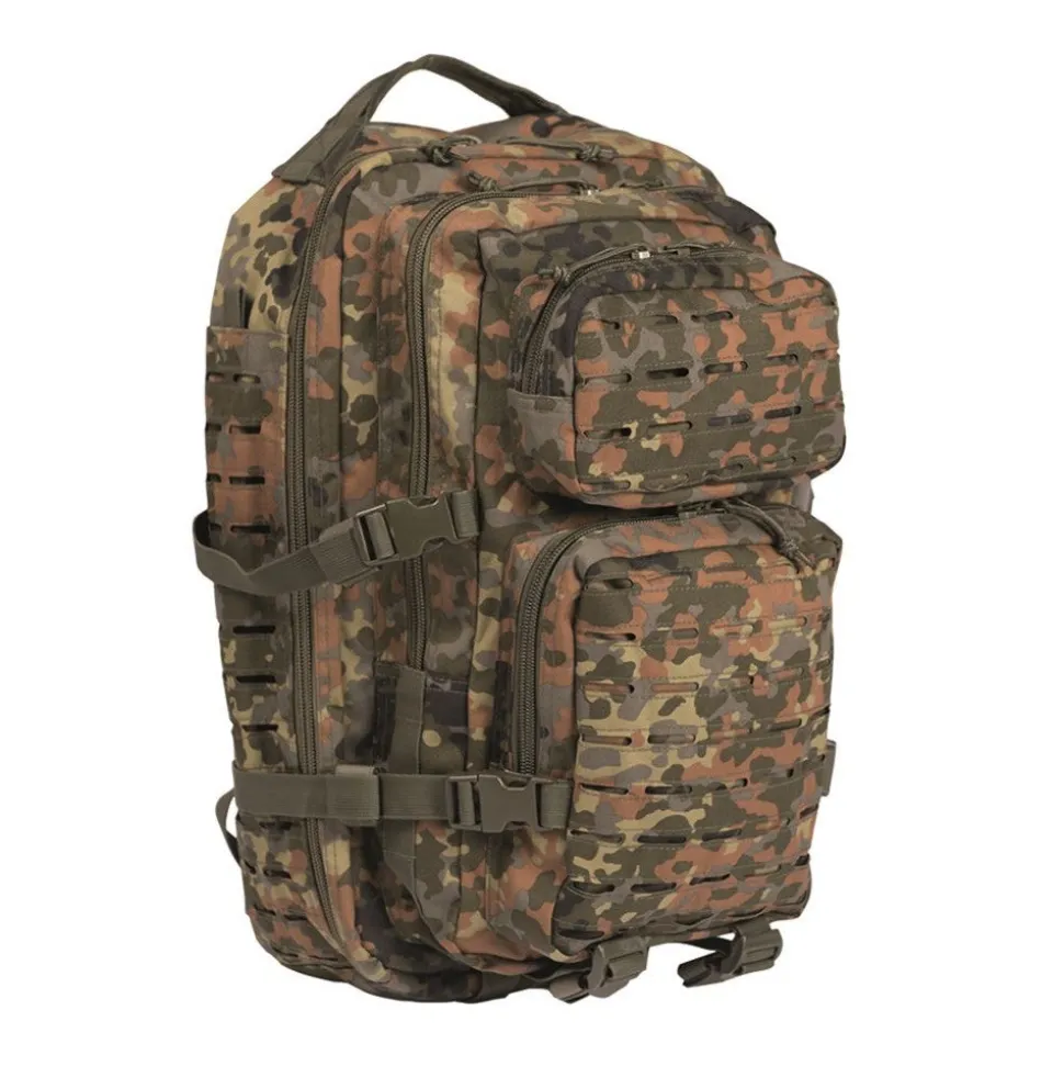 Mil-Tec - Laser Cut Assault Large Rygsæk (36L) // Flectarn