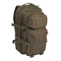 Mil-Tec - Laser Cut Assault Small Rygsæk (20L) // Olivengrøn