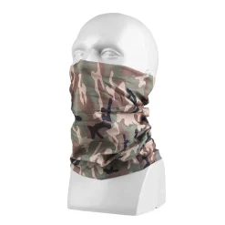 Mil-Tec - Multi Funktionel Hovedbeklædning // Woodland Camouflage
