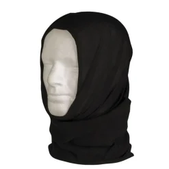 Mil-Tec - Multi-funktionel Hovedbeklædning med Fleece // Sort