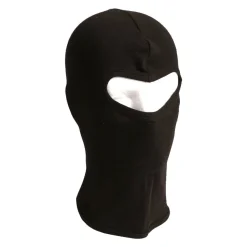 Mil-Tec - One-Hole Fine-Ribbed Balaclava // Sort
