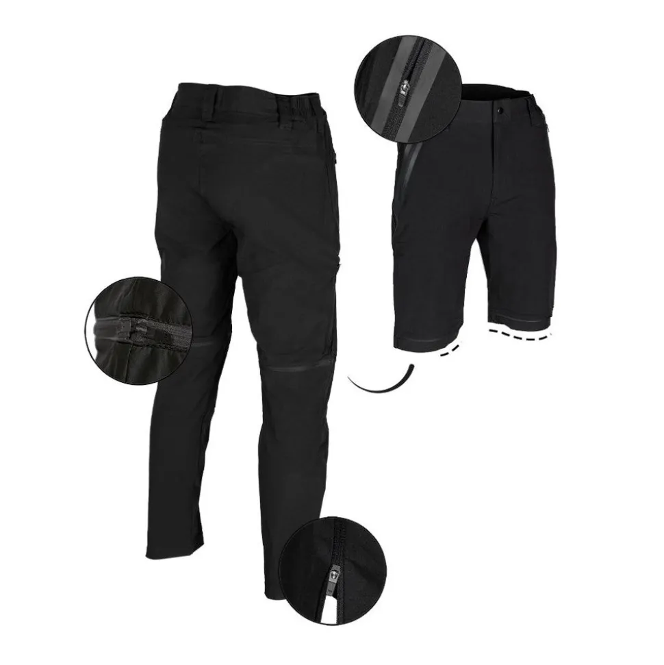Mil-Tec - Performance Zip-Off Herre Bukser Sort