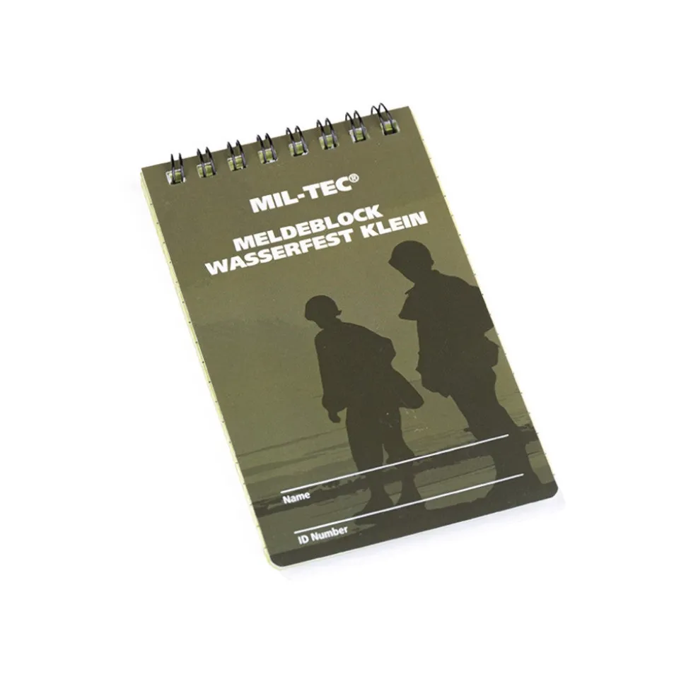 Mil-Tec - Tactical Notebook Brystlomme 8 x 13 cm