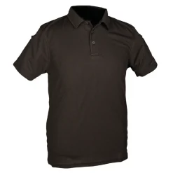 Mil-Tec - Tactical Quickdry Herre Polo T-shirt // Sort