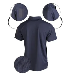 Mil-Tec - Tactical Quickdry Herre Polo T-shirt // Mørkeblå