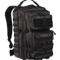Mil-Tec - US Assault Pack Large Camo 36L // Tactical Black